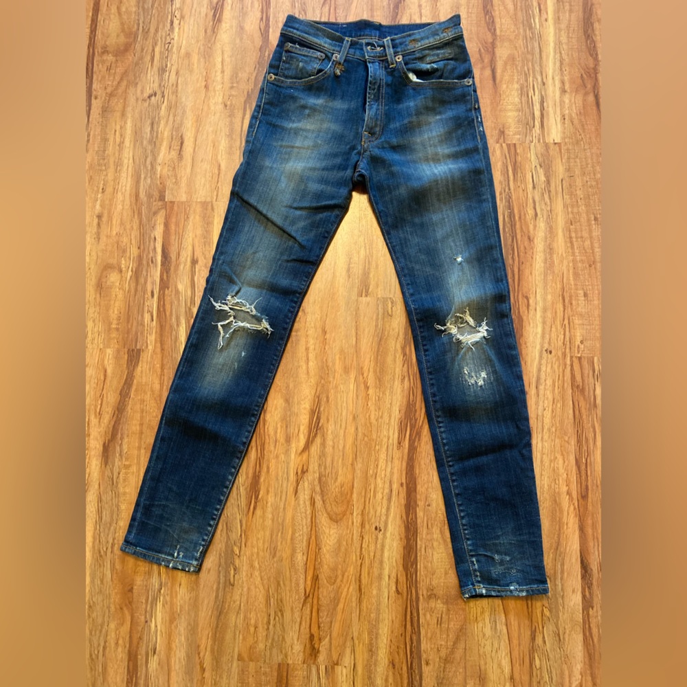 R13 ripped jeans